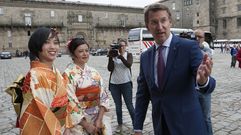 Firma�del acuerdo de colaboraci�n entre el�camino de Shikoku y el de Santiago
