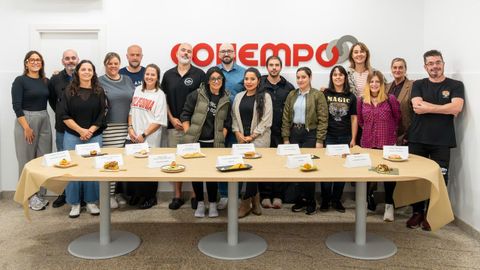 Presentación del concurso de tapas Saborea As Pontes, con las propuestas de los locales participantes.