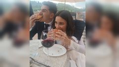 Boda del chef Alberto�Lareo a base de hamburguesas