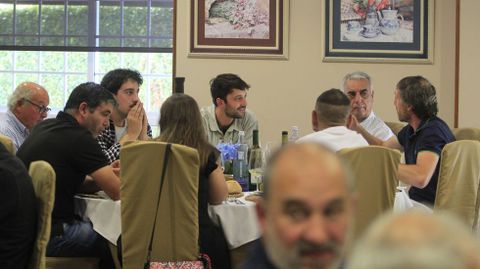 La comida posterior a la entrega de premios de la 27 Cata dos Vios da Ribeira Sacra se celebr en el restaurante Don Manuel, en Monforte