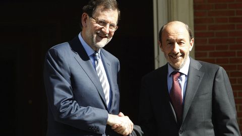 Reunin con Mariano Rajoy en Moncloa en el 2013