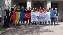 Los participantes en el intercambio visitaron O Barco de Valdeorras