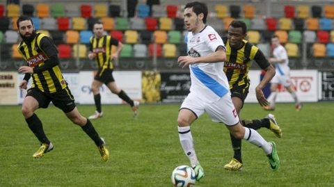 Las im�genes del partido Ribadumia contra Deportivo B