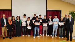 Entrega de los Premios Ofelia Devesa en el IES Xelm�rez II de Santiago