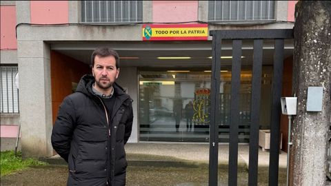Sergio Platas, alcalde de Paderne, se reuni� con la Guardia Civil