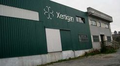 La sede de Xertigan, con el supermercado al fondo, lleva meses sin ninguna actividad.