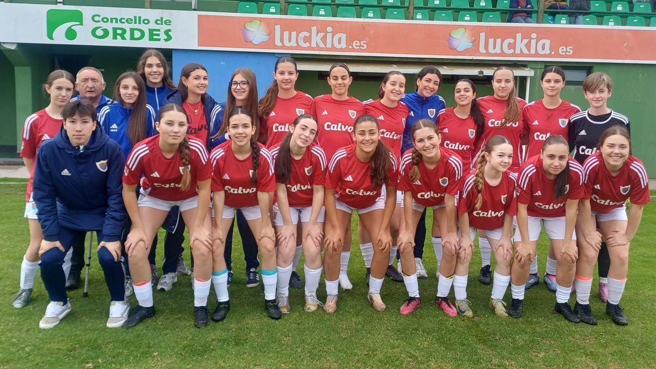 Las cadetes del Bergantiños ganan su liga y pugnarán por el trono gallego