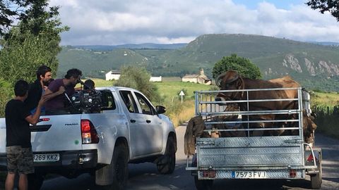 Lugo en el cine: Oliver Laxe rodando en el verano del 2018 en Os Ancares O que arde