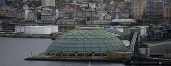 La construcci�n de la medusa ha reducido significativamente el volumen de part�culas de carb�n en el aire. 