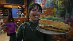 Cora Gonz�lez acaba de abrir el bar Luscofusco, con una propuesta vegana