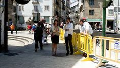 Teresa Guti�rrez concluy� su visita en San Pedro, pendiente todav�a de su reapertura al tr�fico. 