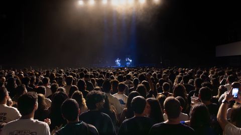 Concerto de Fillas de Cassandra no recinto feiral de Pontevedra