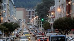 Foto de archivo de la Avenida de Cantarrana, en el municipio de Viveiro