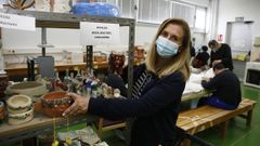 Adela Agrelo se�ala que hay usuarios de Aspanane que tienen s�ndromes asociados con problemas respiratorios y otros que no toleran la mascarilla debido a la discapacidad intelectual que tienen