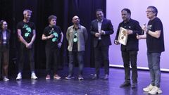 La Miteu entreg un premio al Cine Clube Padre Feijoo.