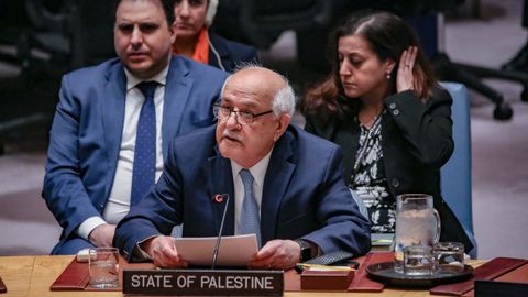 El representante palestino ante la ONU rompe a llorar: ��C�mo se puede tolerar este horror?�