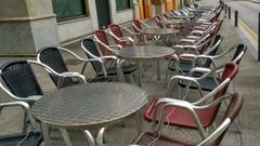 Una terraza cerrada