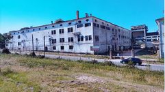 Aspecto actual de la antigua chacinera de Monforte, despu�s de d�cadas de abandono