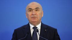 El primer ministro interino de Ruman�a, Ilie Bolojan