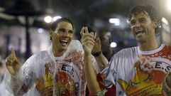 Nadal y Ferrer disfrutan del carnaval brasile�o