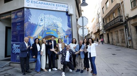 O Escaparate Estrela se desvelar el da 11 en este espacio entre las calles Jaime Janer y Real, en Marn