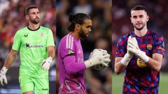 Unai Sim�n, David Raya y Joan Garc�a, nominados al mejor portero del 2026
