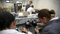 Alumnos en formaci�n en la Antonio de Esca�o 