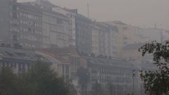 Humo en Ourense