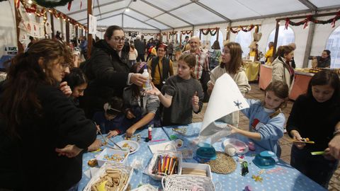 Foto de archivo de un taller del Mercadio no Nadal
