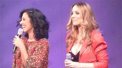 El encuentro entre Luc�a P�rez y Edurne en �Luar�