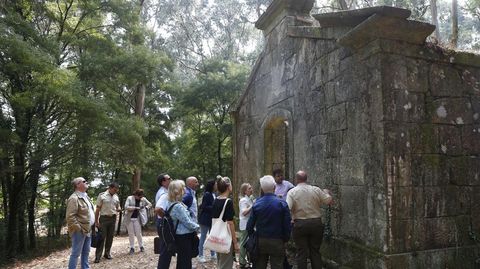 Ermita de san Miguel, del siglo XVIII, en la isla de Tambo