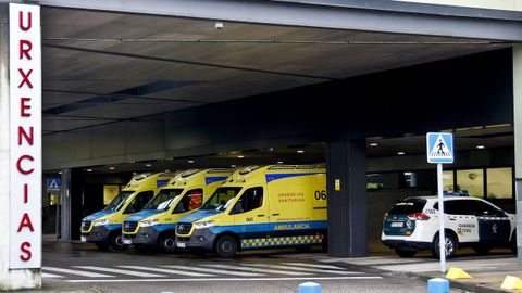 Imagen de archivo de la entrada de Urgencias del Cunqueiro
