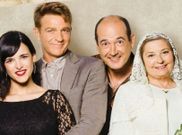 Actores protagonistas de la obra teatral �El hijo de la novia�, que se representar� en Pontevedra. 