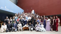 Graduaci�n de estudiantes de la Facultade de Belas Artes de Pontevedra, este mayo