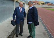 Amador L�pez Bali�a, a la izquierda, ser�a el elegido por el presidente del Club Lemos, a la derecha. 