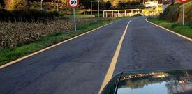 El vial Silleda-Cruces fue pintado antes de las elecciones y est� adjudicado pero las obras no empezaron.