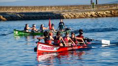 Regata de bateles en A Pobra