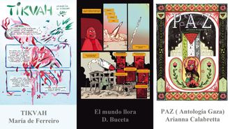 El arte de 60 autores de c&oacute;mic de Espa&ntilde;a al servicio de la solidaridad con Gaza