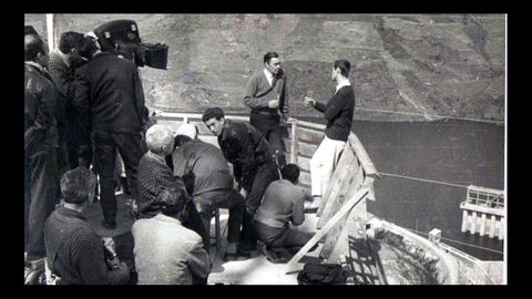 Lugo en el cine: Rodaje en el embalse de Belesar, en 1964, de Fuego, de Julio Coll