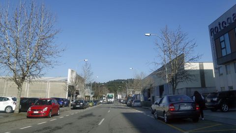 Imagen de archivo del polígono de Espiñeira, donde van a ejecutarse obras de mejora en varios viales.