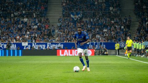 Las mejores im�genes del Real Oviedo ante el Real Madrid