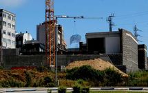 Obras de la nueva subestaci�n de Gas Natural Fenosa en Eir�s.
