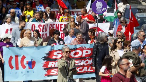 Manifestaci�n del 1 de mayo en A Coru�a