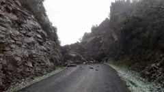 Los trabajos para poder reabrir la v�a durar�n al menos una semana