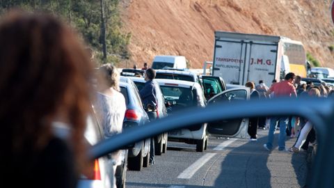 Imagen de archivo de un atasco