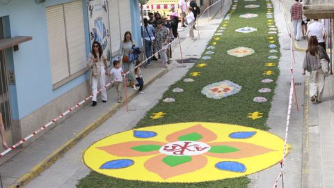 Alfombras flores de Ares