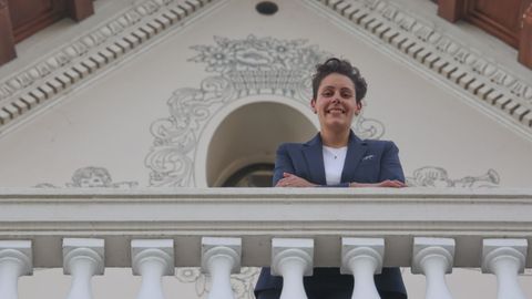 Iris Montero compagina ahora la direcci�n del Libunca con la organizaci�n de los eventos en el pazo