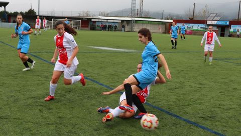 Las boirenses se impusieron ante un rival duro e intenso.