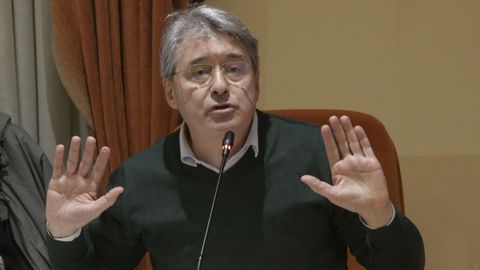 El alcalde de O Grove, Jos� Cacabelos.