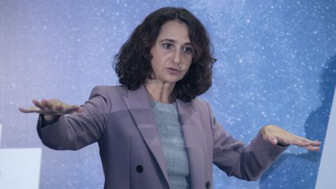 La investigadora en la NASA y astr�noma del Instituto Espacial de la Universidad Central de Florida, Noem� Pinilla-Alonso